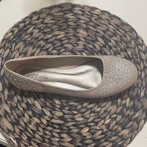 Hot Cakes Women's Sparkling Flats - Gold